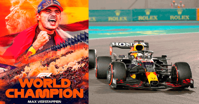 Max Verstappen se proclama Campeón Mundial de la Fórmula 1
