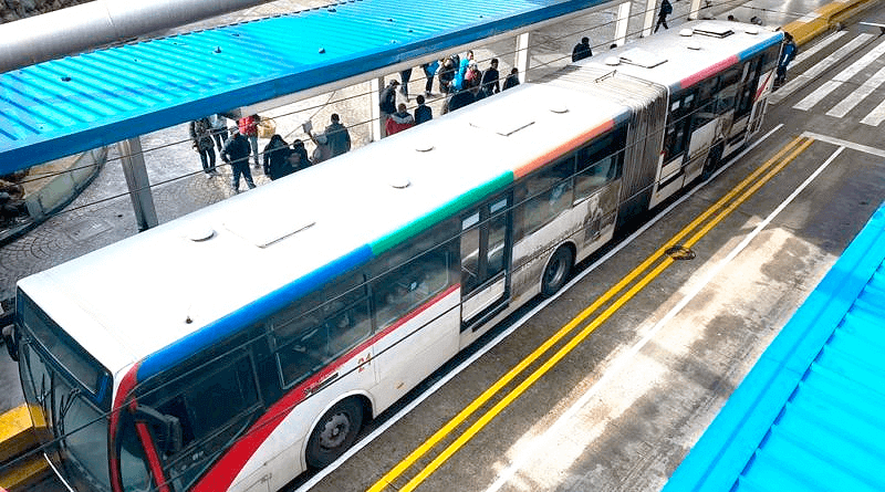 Sistema  de transporte municipal opera normalmente en Quito