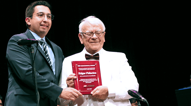 Red Automotores y Anexos reconoce a Edgar Palacios y su Fundación