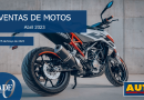 Las ventas de motocicletas en Ecuador a abril de 2023