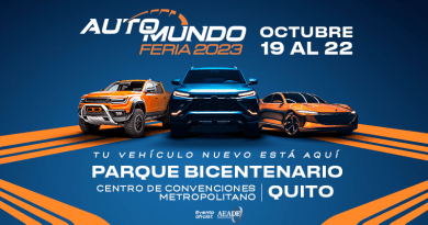 Feria AUTOMUNDO 2023, será del 19 al 22 de octubre, en Quito