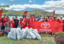 Toyota Ecuador recolectó desechos en la laguna de Yahuarcocha