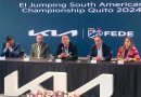 KIA y FEDE lanzan FEI Jumping South American Championship Quito 2024