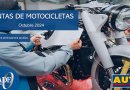 Las ventas de motocicletas en Ecuador, a octubre de 2024