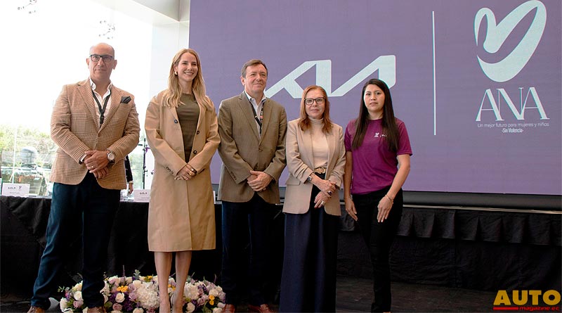 Kia Ecuador y Proyecto ANA en alianza por mujeres vulnerables