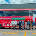 Teojama Comercial presenta nuevo bus oficial del Club Deportivo El Nacional Teojama Comercial presenta nuevo bus oficial del Club Deportivo El Nacional