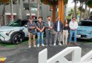 Kia inicia viaje Quito-Bogotá en autos eléctricos con periodistas e influencers