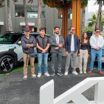 Kia inicia viaje Quito-Bogotá en autos eléctricos con periodistas e influencers