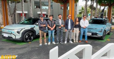 Kia inicia viaje Quito-Bogotá en autos eléctricos con periodistas e influencers