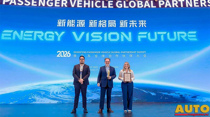 Dongfeng de Maresa recibe premio a Excelencia en Red 2025 en China Dongfeng de Maresa recibe premio a Excelencia en Red 2025 en China