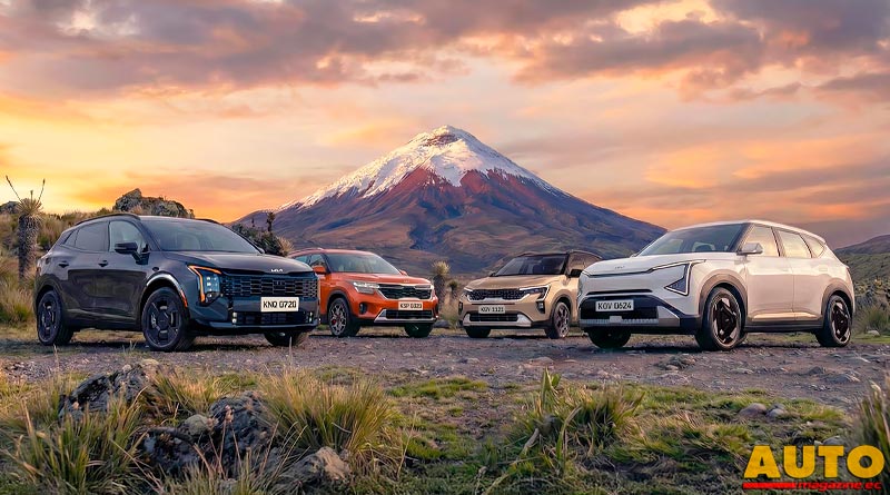 Kia ocupa el primer lugar en ventas en Ecuador y Colombia