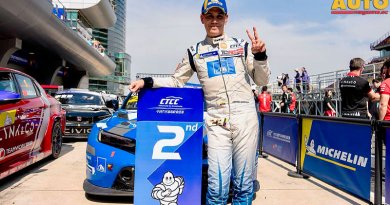 Diego Morán arranca temporada 2026 del TCR con podio en Shanghái
