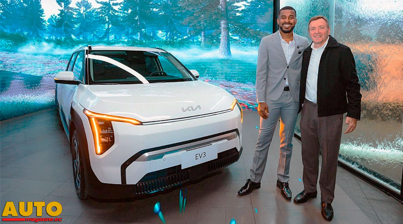 Kia entrega un SUV EV3 eléctrico a Frickson Erazo, MasterChef Celebrity