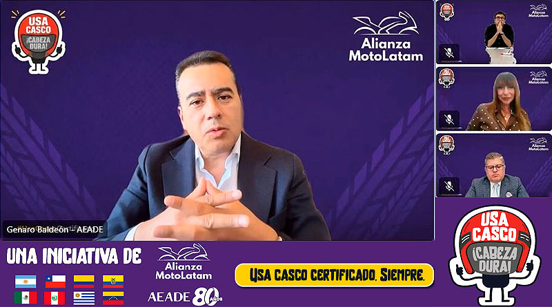 La campaña que busca cambiar el destino de los motociclistas en la región