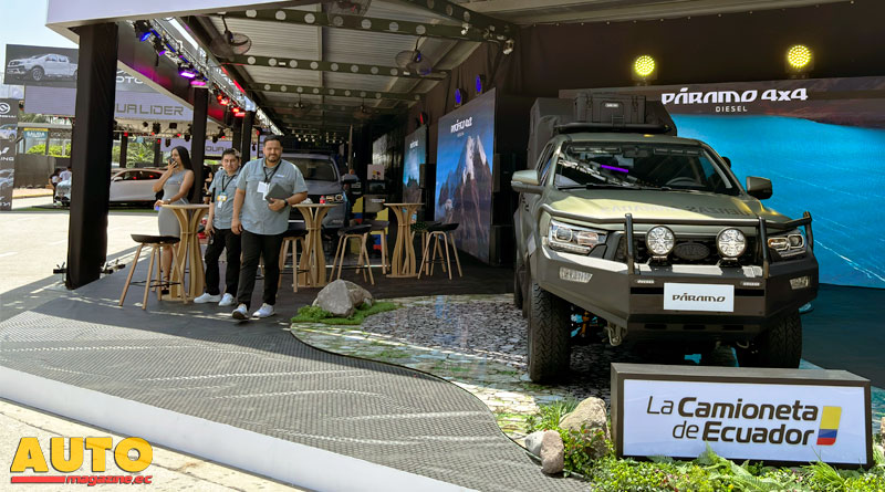 La Camioneta de Ecuador se exhibe en AutoShow Guayaquil 2026