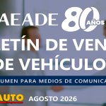 Nuevo récord de ventas en el mercado automotor en agosto
