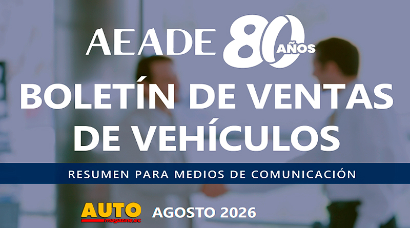 Nuevo récord de ventas en el mercado automotor en agosto